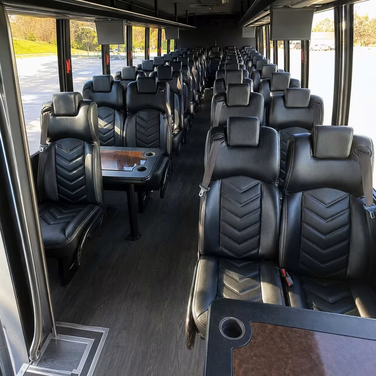 35 passenger minibus interior