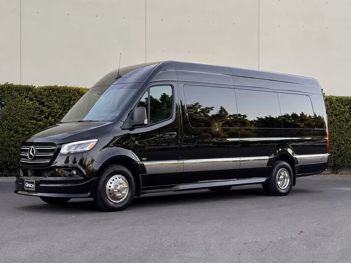 bridal party sprinter van rentals around springfield
