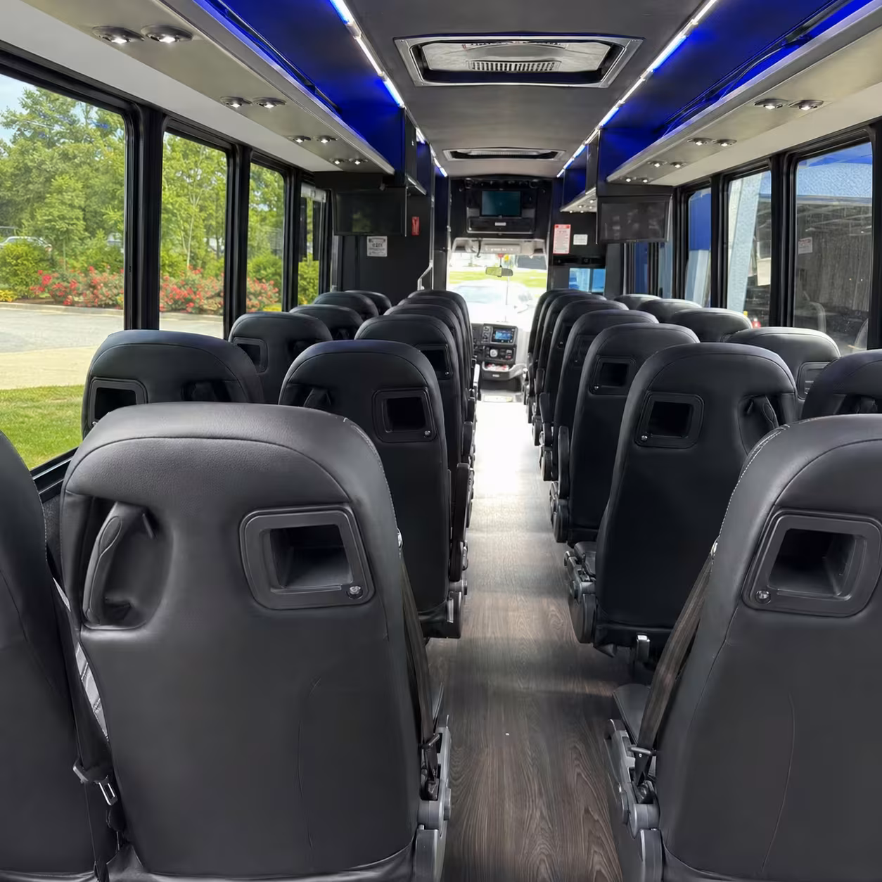 springfield 25 passenger minibus rental