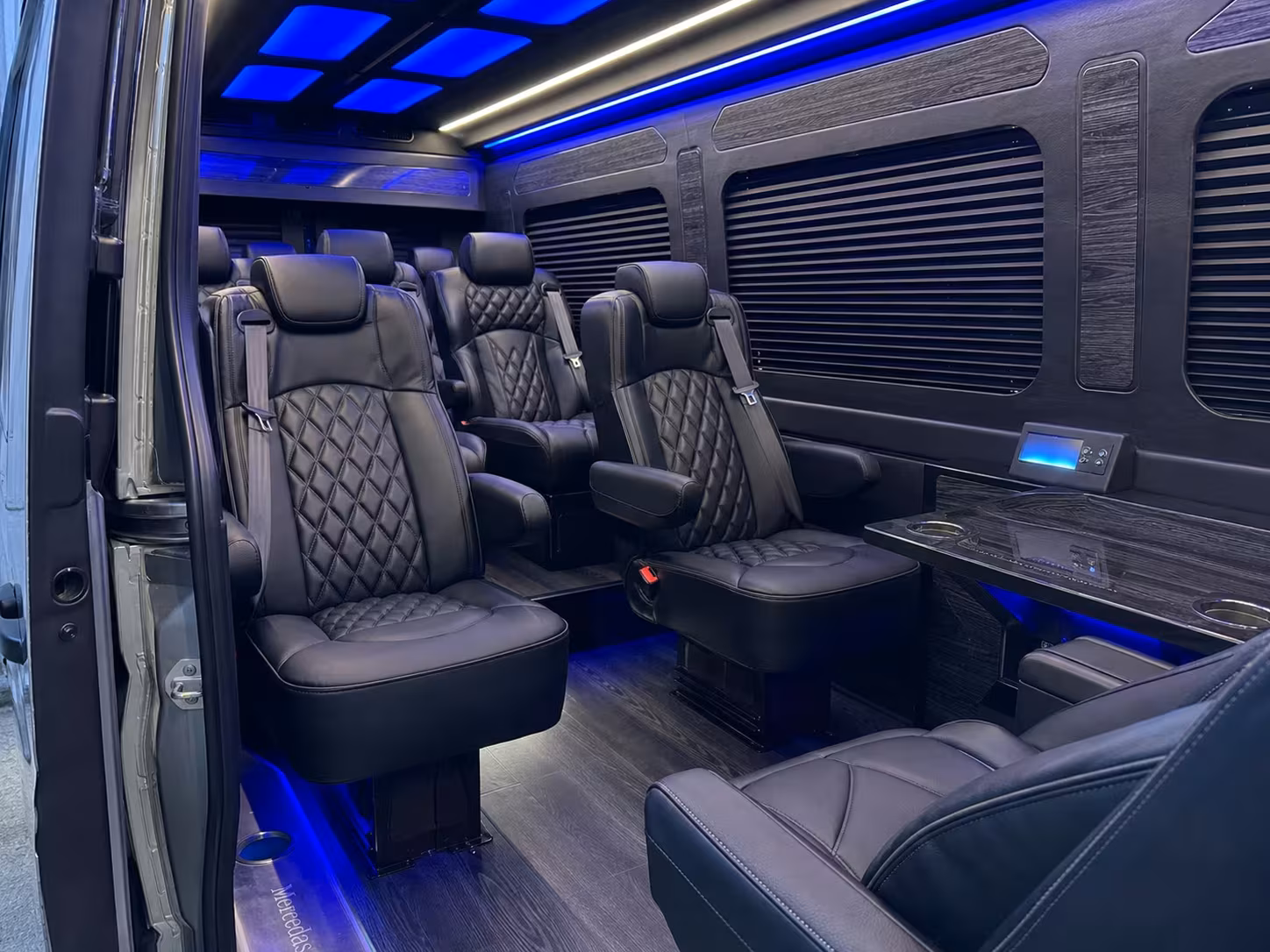 sprinter van transportation for groups and events across springfield