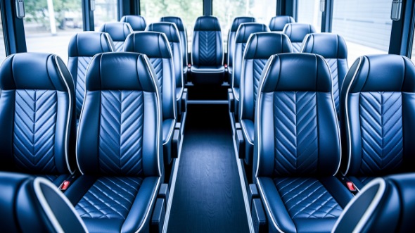 springfield 20 passenger minibus inside