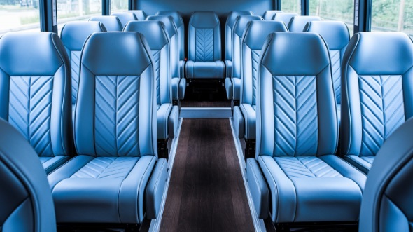 springfield 35 passenger minibus inside