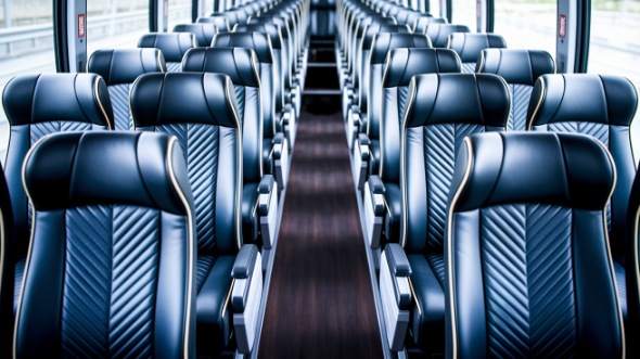 springfield 55 passenger charter bus inside
