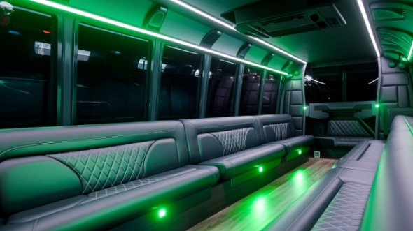 springfield sprinter limo rental inside